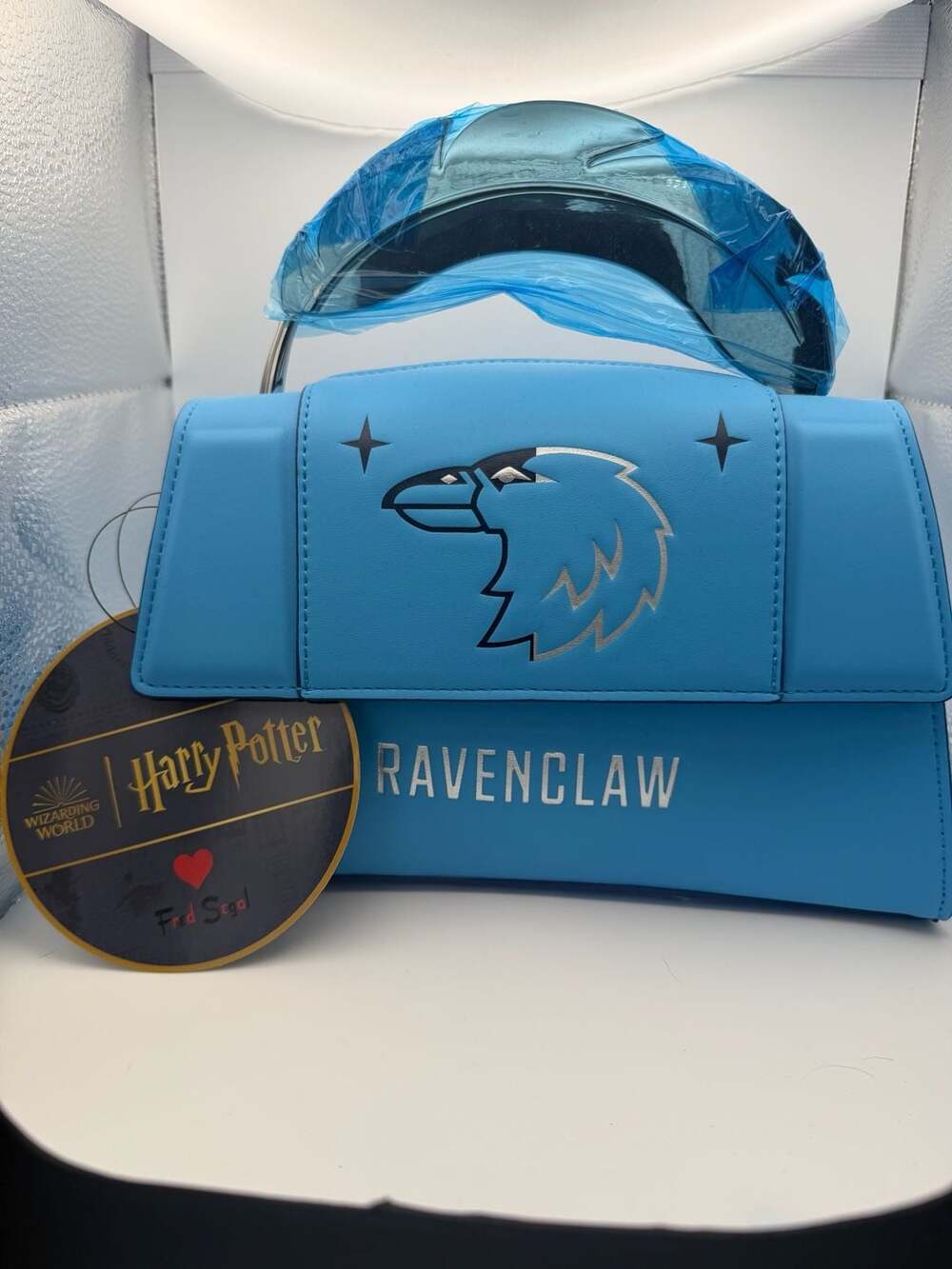 Fred Segal Harry Potter Ravenclaw Mascot Satchel In Blue